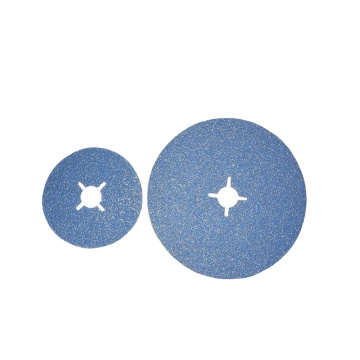 Blue Abrasive Zirconia Fiber Discs for Stainless Steel